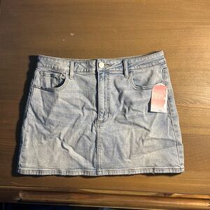 Arula Classic Blue Denim Skirt